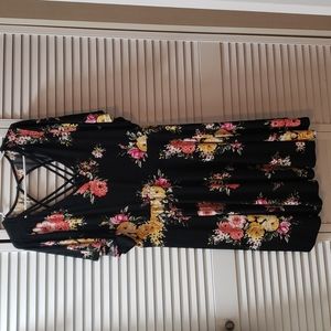 Torrid size 4 floral dress